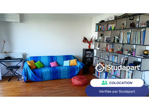 3 chambre(s) libre(s) dans une colocation de 1 chambres… - À louer