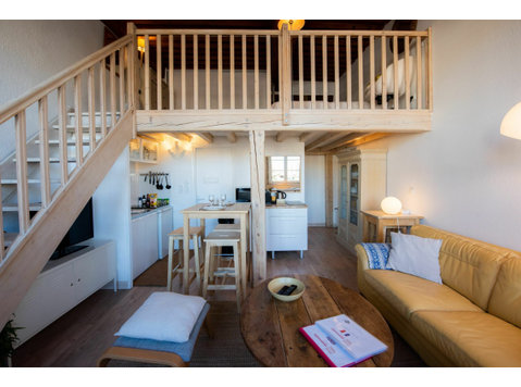 Bright apartment, entirely in wood, in a period building. - For Rent