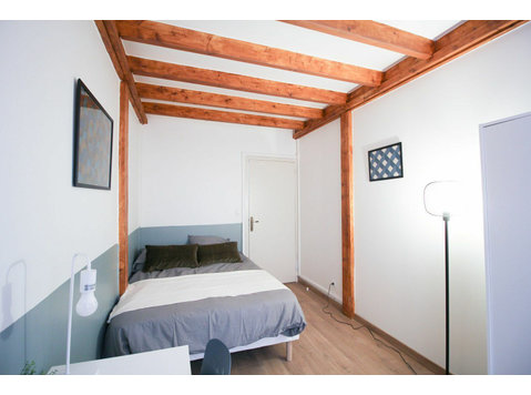Co-living : 12m² room, fully furnished. - 出租