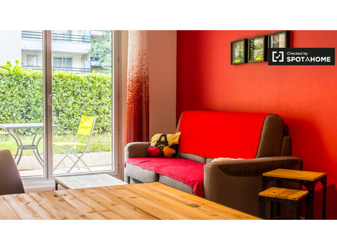 Apartamento de 1 quarto moderno para alugar em Jean Macé,… - Apartamentos