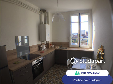 2 chambre(s) libre(s) dans une colocation de 1 chambres… - 	
Uthyres