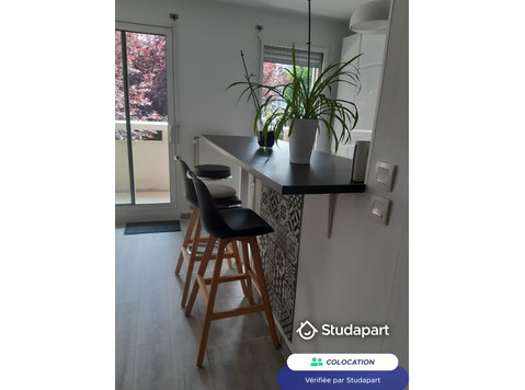 2 chambre(s) libre(s) dans une colocation de 1 chambres… - 	
Uthyres