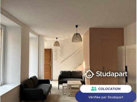 4 chambre(s) libre(s) dans une colocation de 1 chambres… - À louer