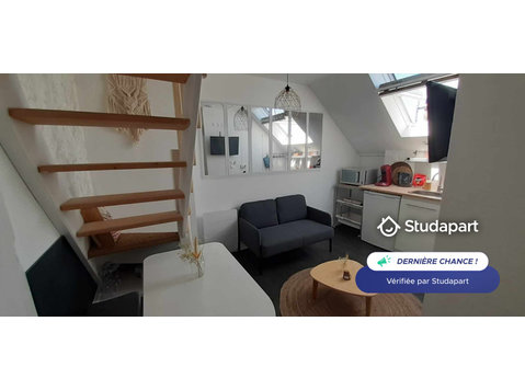 Studio meublé en duplex idéalement situé à Tinqueux, limite… - À louer