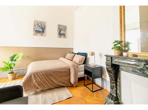 Move into this large 17 m² coliving room in Strasbourg - Apartemen