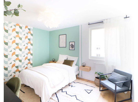 Rent this nice 14 m² bedroom in coliving in Schiltigheim - Lakások