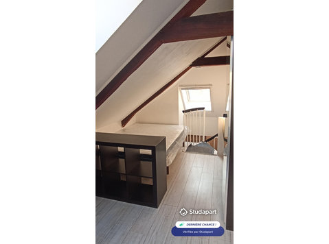Appartement T1 meublé de 26 m2 sous pente situé à Lille… - Zu Vermieten