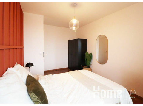 Chic 12 m² bedroom to rent in coliving in Lille - LIL05 - Camere de inchiriat