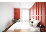 Chic 12 m² bedroom to rent in coliving in Lille - LIL05 - Συγκατοίκηση