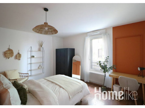 Hedendaagse kamer van 14 m² te huur in coliving - LIL03 - Woning delen