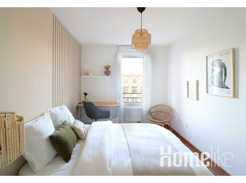 Sophisticatedbedroom of 14 m² to rent in coliving in Lille… - Συγκατοίκηση