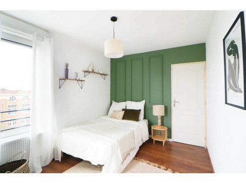Co-living : Beautiful room in the center of Lille ! - Te Huur