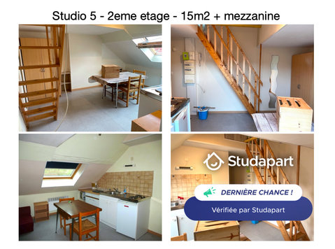 Studio rénové et meublé - 1 pièce 15 m²

Ce studio est très… - For Rent