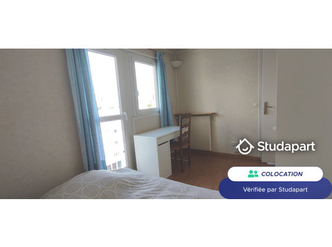 4 chambre(s) libre(s) dans une colocation de 1 chambres… - À louer