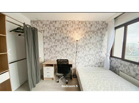 Beautiful private Room 5 min walk to metro line 8 - For Rent