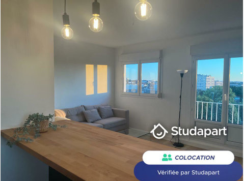 3 chambre(s) libre(s) dans une colocation de 1 chambres… - À louer