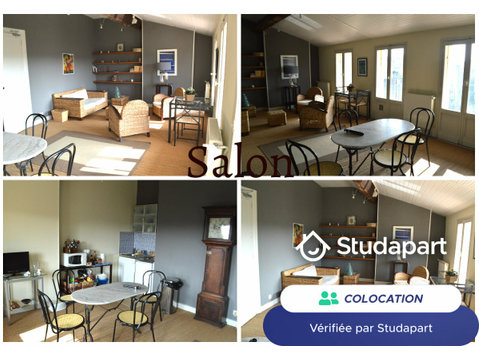 1 chambre(s) libre(s) dans une colocation de 1 chambres… - À louer