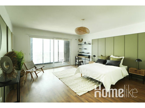 Ruime kamer van 25 m² te huur in coliving in Bègles nabij… - Woning delen