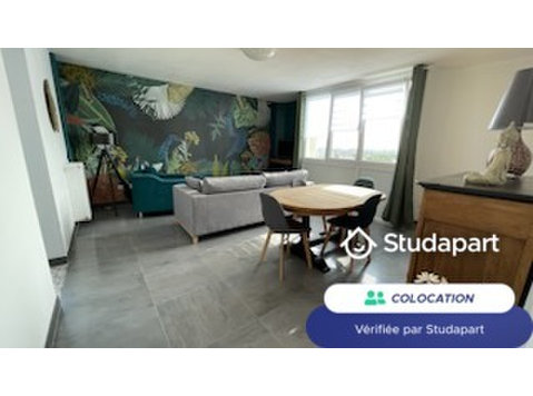 3 chambre(s) libre(s) dans une colocation de 1 chambres… - À louer
