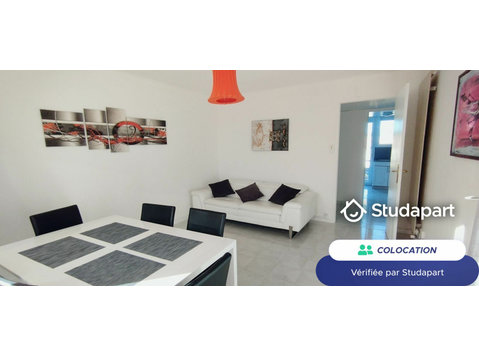 3 chambre(s) libre(s) dans une colocation de 1 chambres… - À louer