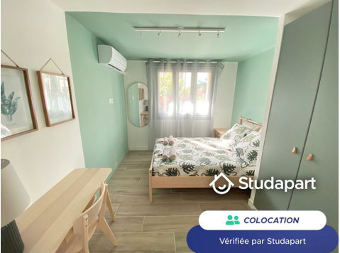 3 chambre(s) libre(s) dans une colocation de 1 chambres… - À louer