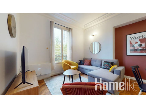 Shared accommodation Paris XIX - 125m2 - 6 bedrooms - Комнаты