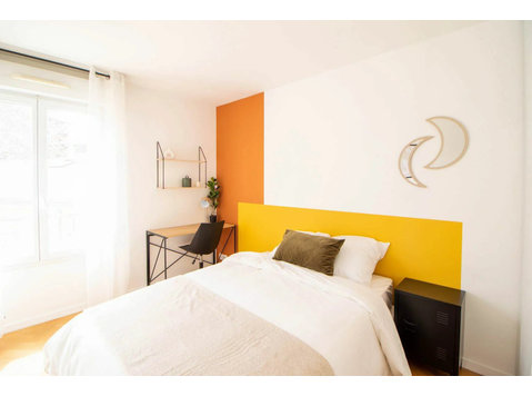 Co-living : pretty 12 m² bedroom - เพื่อให้เช่า