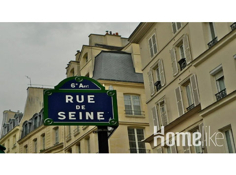 EXCLUSIVE & RARE!RUE DE SEINE IN PARIS' COVETED SAINT… - アパート