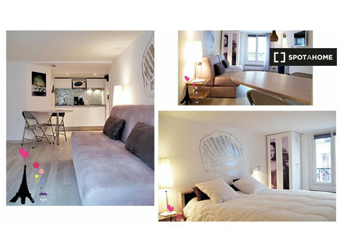 Apartamento estúdio para alugar no 3e Arrondissement, Paris - Apartamentos