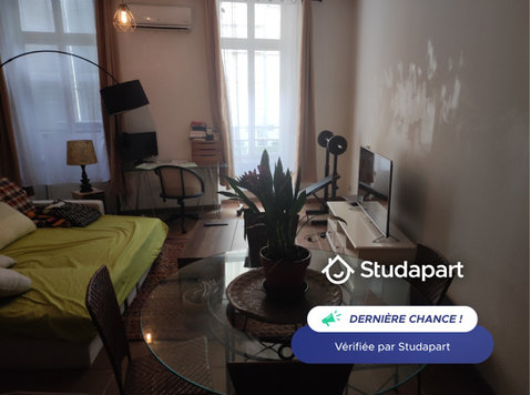 Logement grand confort en plein centre de Marseille canapé… - For Rent
