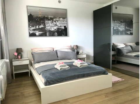 New modern apartment with garten 7km from Saarbruecken - Te Huur