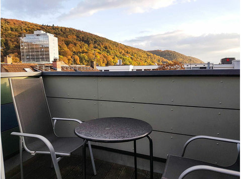 Duplex apt – air-conditioned – balcony - For Rent