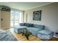 Apartamento con aire acondicionado y vistas al río Neckar - Pisos