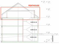 Penthouse mit riesiger Terrasse & Blick ins Grüne - Zu Vermieten