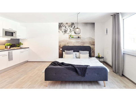 Design-Apartment an der Messe/Flughafen - Apartman Daireleri