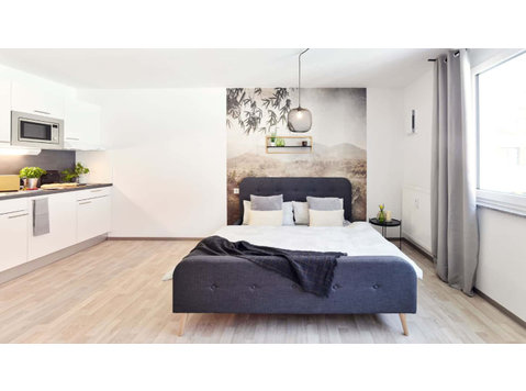 Design-Apartment an der Messe/Flughafen - Apartamente