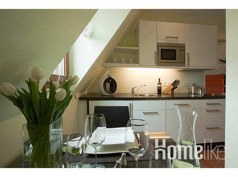 Modern design apartment with full service - شقق