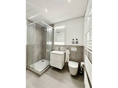 Furnished Design Studio Apartment with Skyline View & Loggia - For Rent