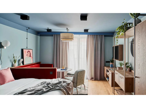 Modern studio apartment in Munich city centre - Kiralık