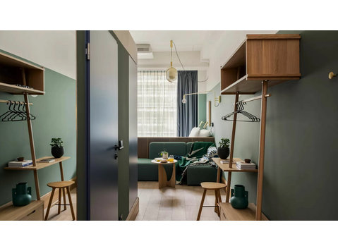 Modernes Studio Apartment inklusive Außenpool, Co-Working… - Zu Vermieten