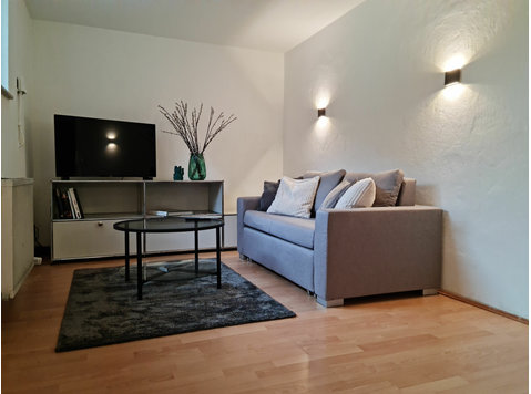 Quiet and bright sous-terrain apartment near the S8 train… - For Rent