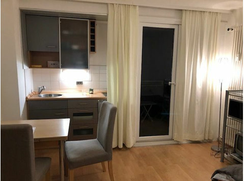 comfortable studio flat in Schwabing with balcony - For Rent