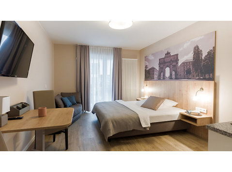 1 ROOM BUSINESS APARTMENT IN MÜNCHEN - RAMERSDORF, FURNISHED - Kalustetut asunnot