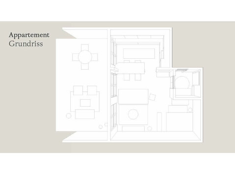Beautiful, light-flooded ground-floor LOFT-flat in… - Aluguel