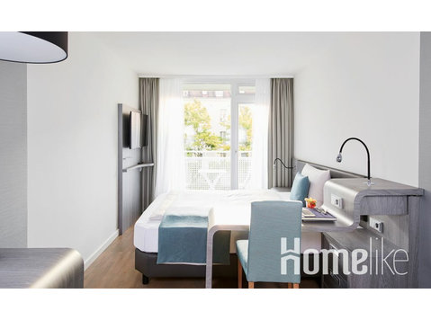 Ruhiges Apartment mit Kitchenette und Blick ins Grüne - Wohnungen