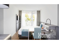 Ruhiges Apartment mit Kitchenette und Blick ins Grüne - Wohnungen