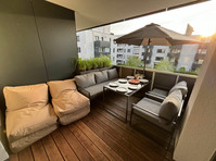Classy furnished apartment with loggia balcony in a prime… - Vuokralle