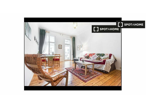 Camera doppia a Prenzlauerberg con balcone in appartamento… - In Affitto