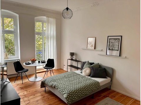 Modern apartment lovingly furnished - 	
Uthyres