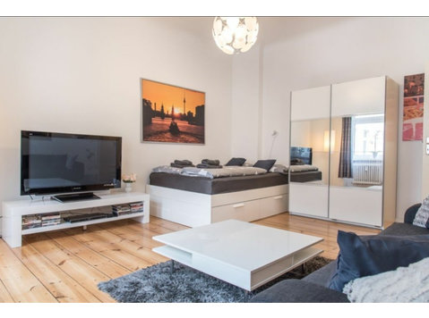 Modern furnished one-room apartment in Gesundbrunnenkiez - Kiralık